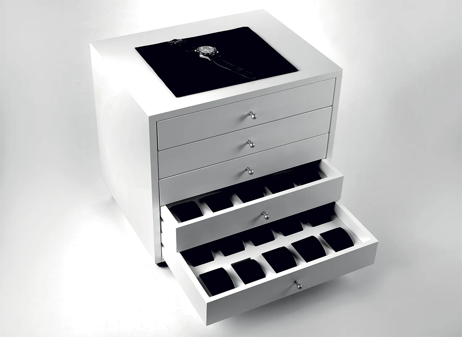 Cassettiera — Cassettiere, panni e astucci per orologi, Cofipack Milano