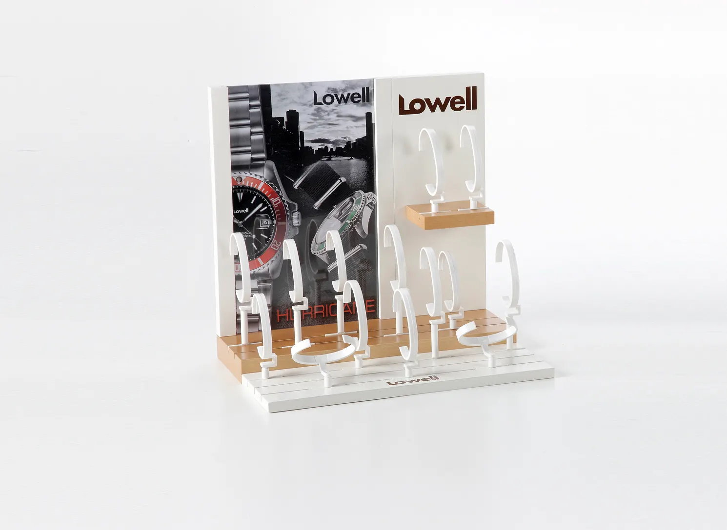 Espositore Lowell — Espositori per orologi, Cofipack Milano