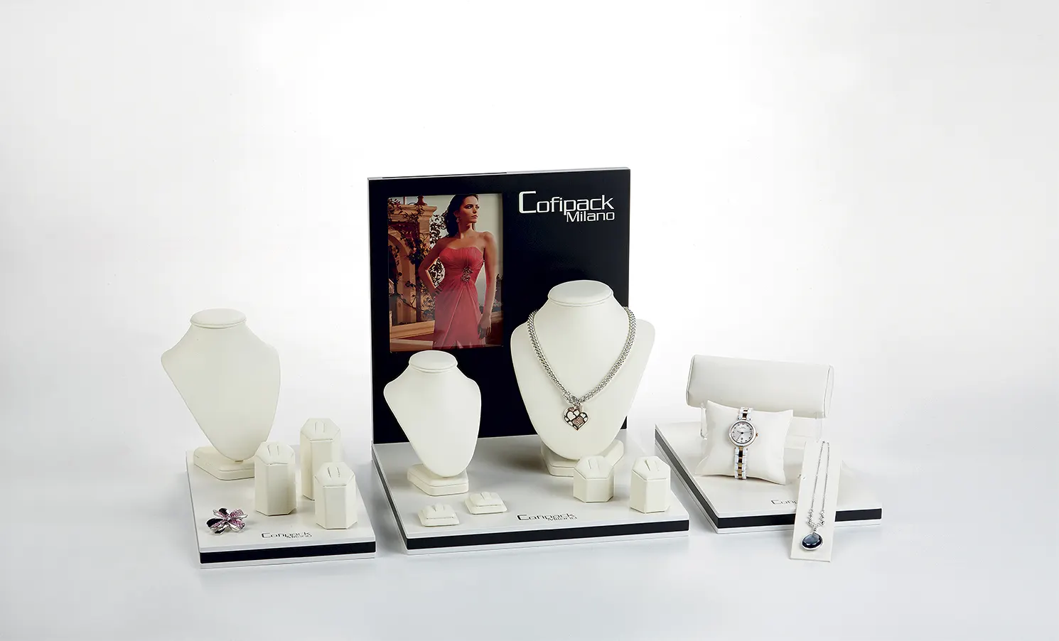 J 205 — displays for jewelry, Cofipack Milano
