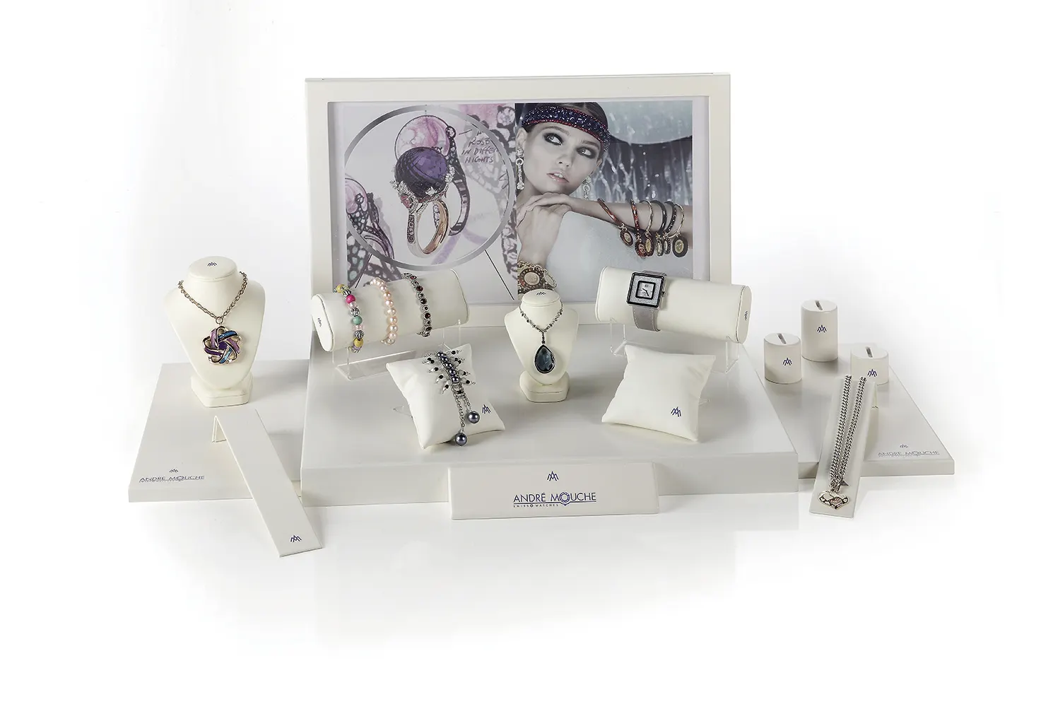 André Mouche display — displays for jewelry, Cofipack Milano