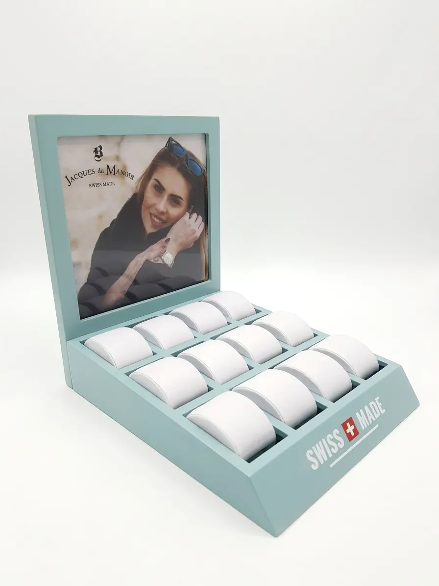 Espositore Jacques du Manoir piccolo — Espositori per orologi, Cofipack Milano