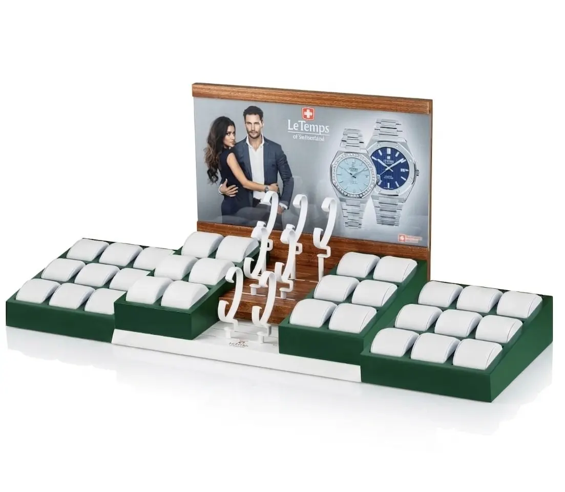 Espositore Le Temps — Espositori per orologi, Cofipack Milano