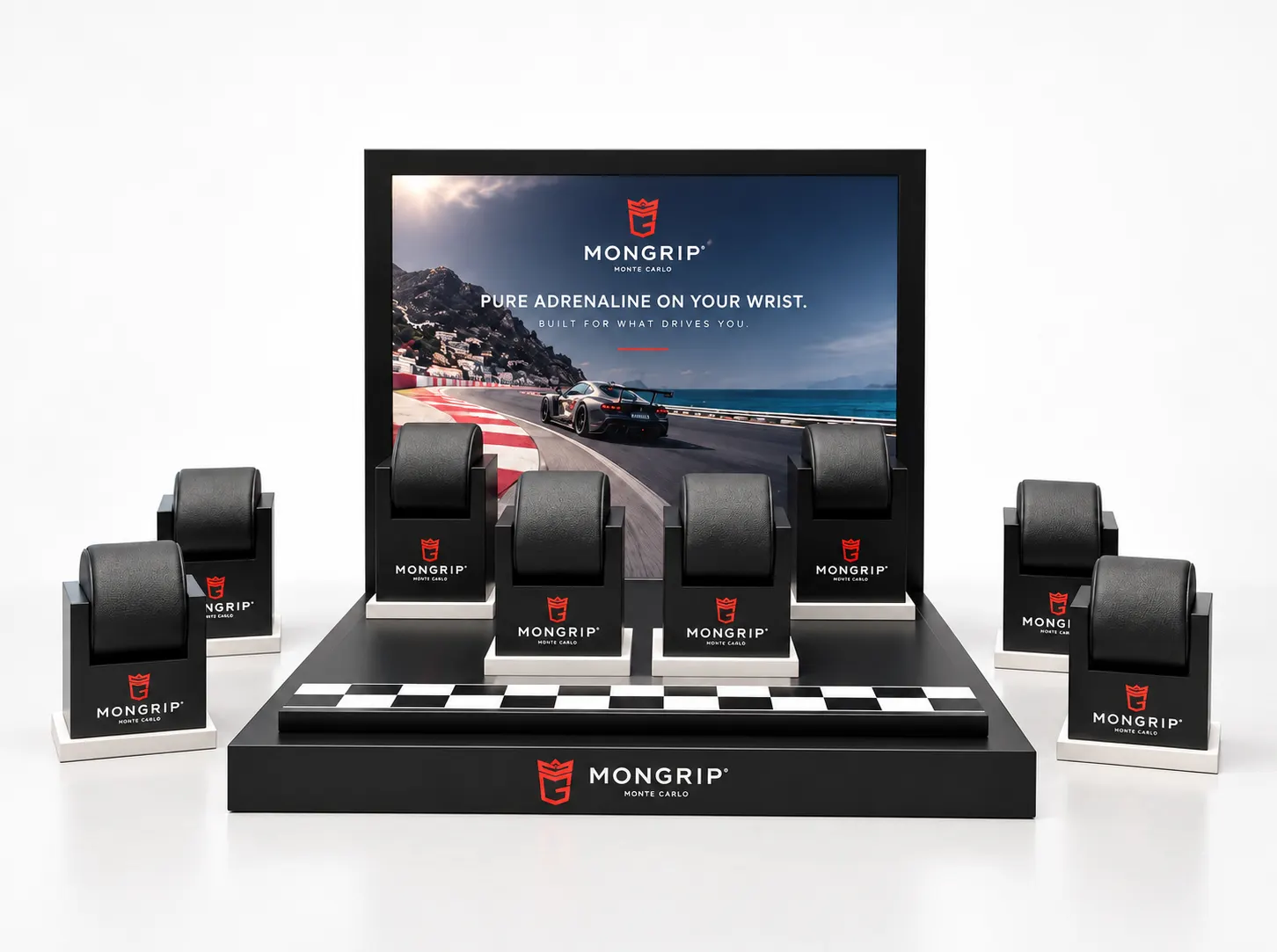 Espositore Mongrip — Espositori per orologi, Cofipack Milano