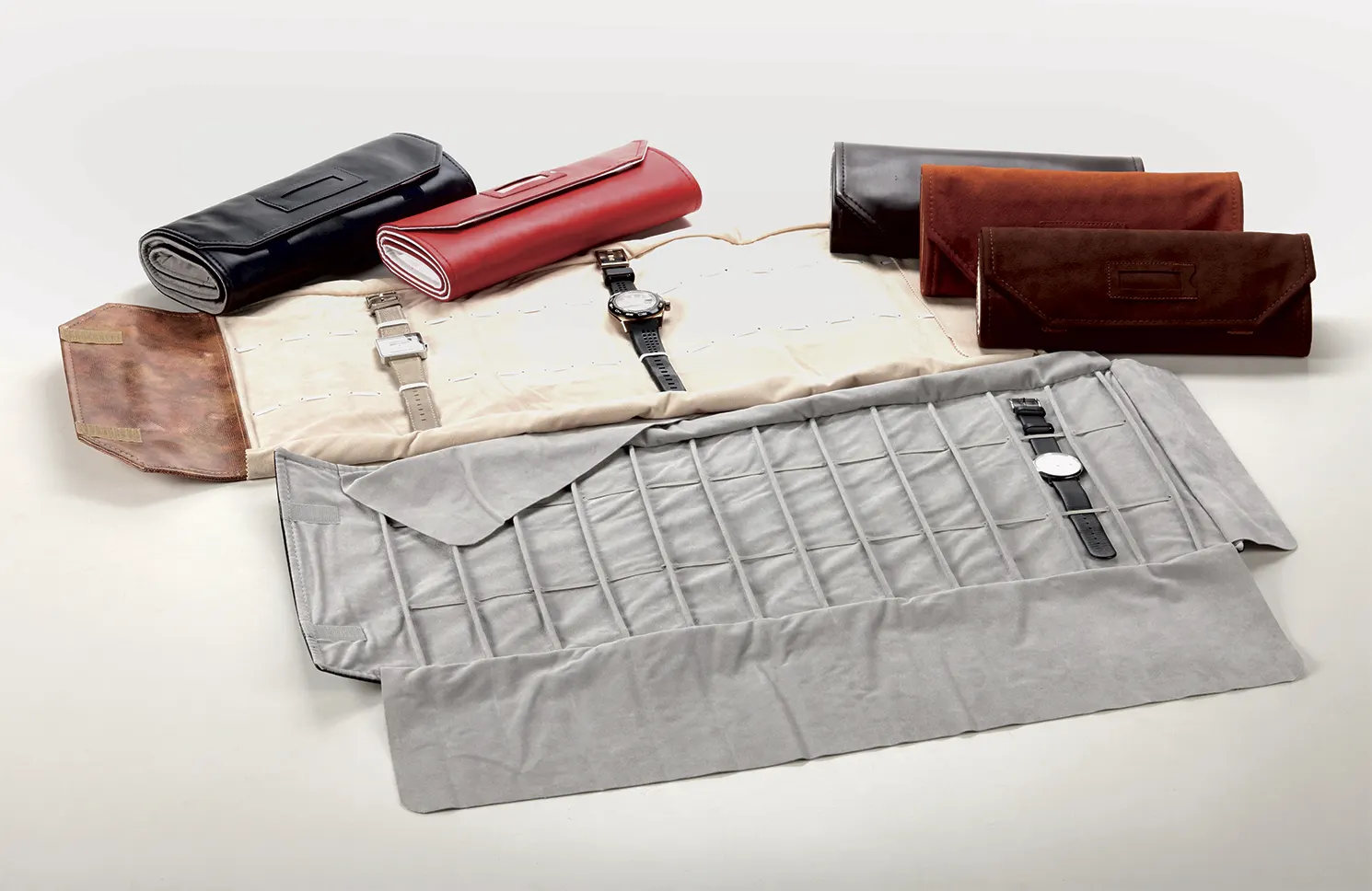 F206-F207 — Cassettiere, panni e astucci per orologi, Cofipack Milano