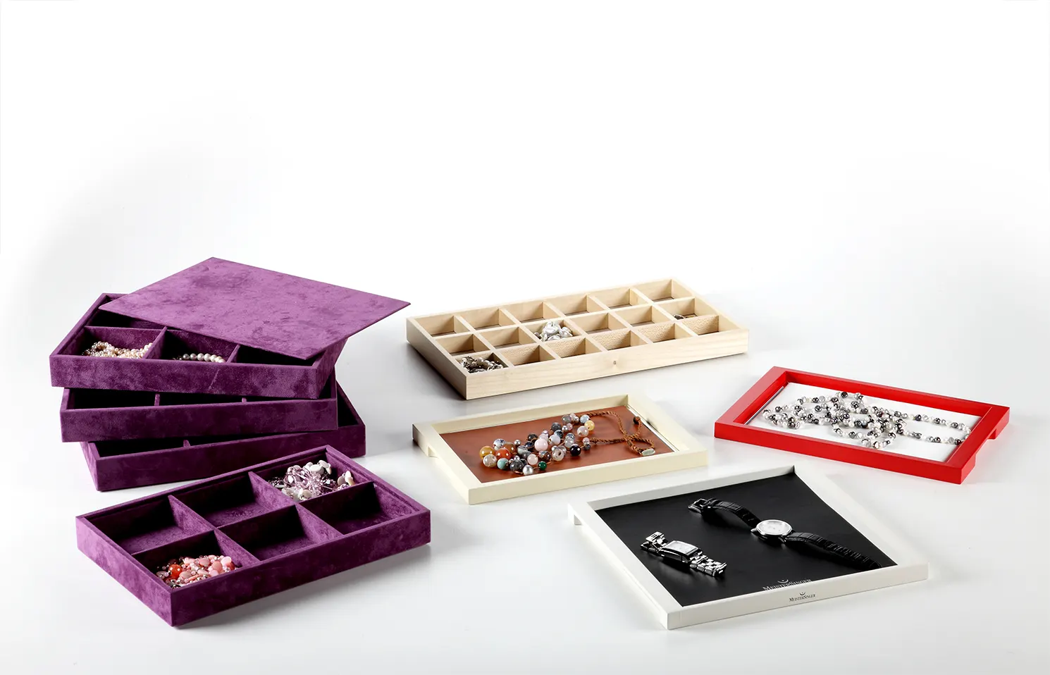 Vassoi misti — Valigie, accessori e rotoli per gioielli, Cofipack Milano