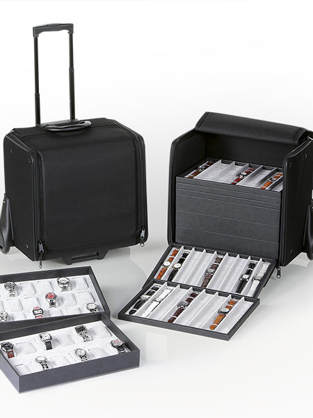 valigie campionario vassoi 12 18 orologi G270